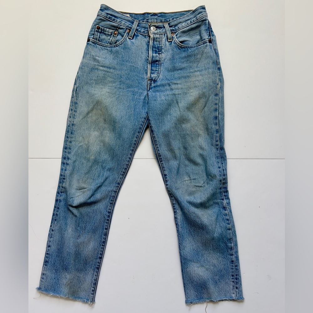 Classic Levi’s 501 premium Light Blue Jeans
